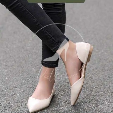 Giày bệt mũi nhọn cực tôn dáng mã khb8