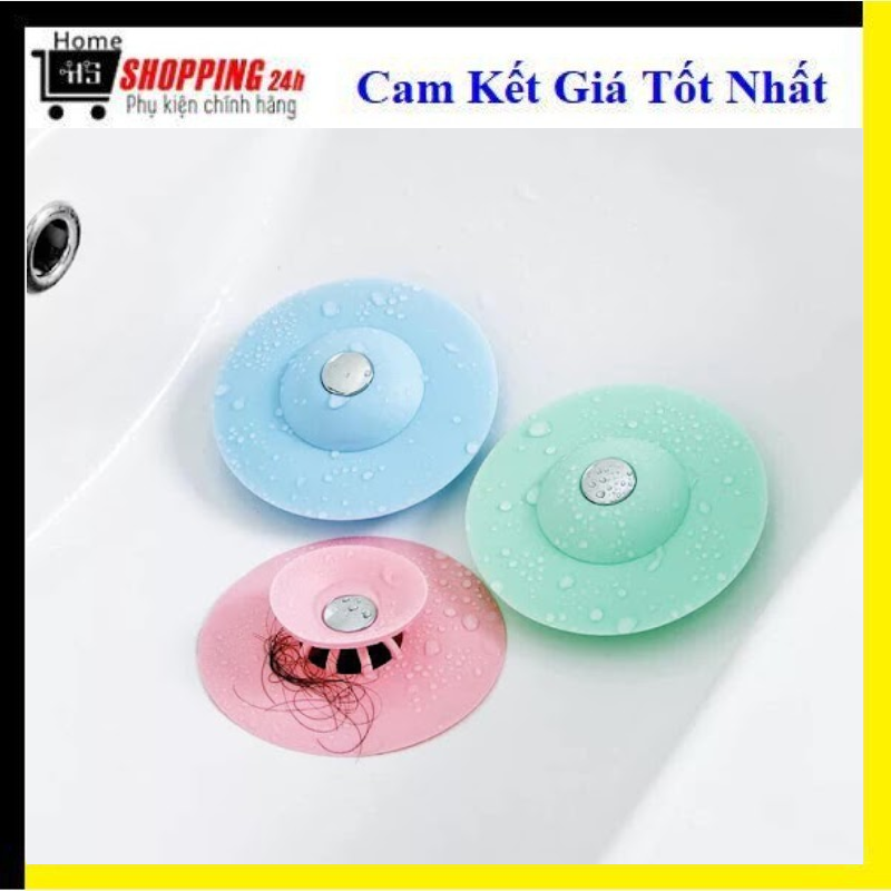 Nút bịt lỗ thoát nước bồn rửa bát, thoát sàn, dụng cụ giữ nước cống thoát nước bằng silicon 2in1, nắp chặn lọc rác.