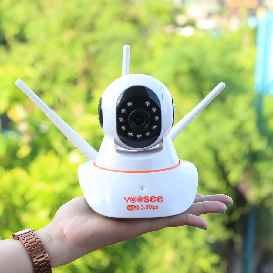 Camera wifi yoosee 3 râu 3mpx full hd 1080p siêu nét bảo hành 5 năm