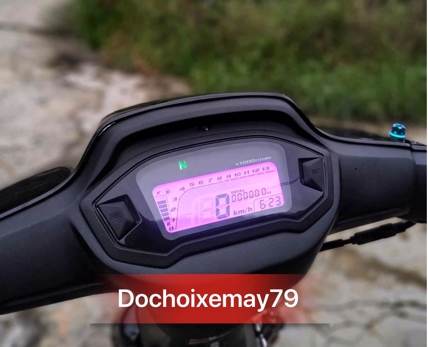 Đồng hồ điện tử MSX gắn Wave nhỏ, Wave Alpha, Wave A110, Wave RS, Wave thái