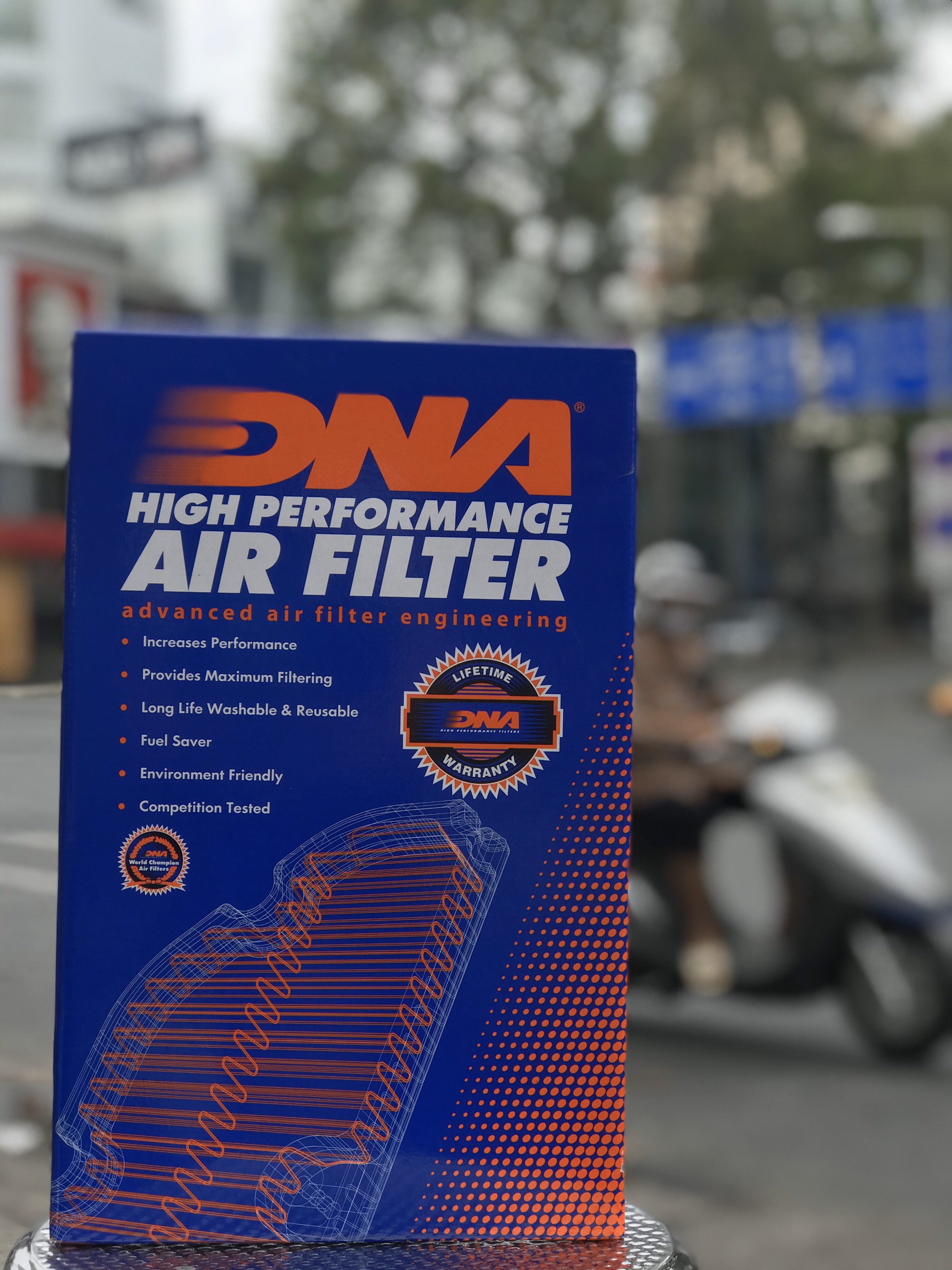 Lọc Gió Tẩm Dầu DNA Hiệu Suất Cao Dành Cho Honda SH Ý