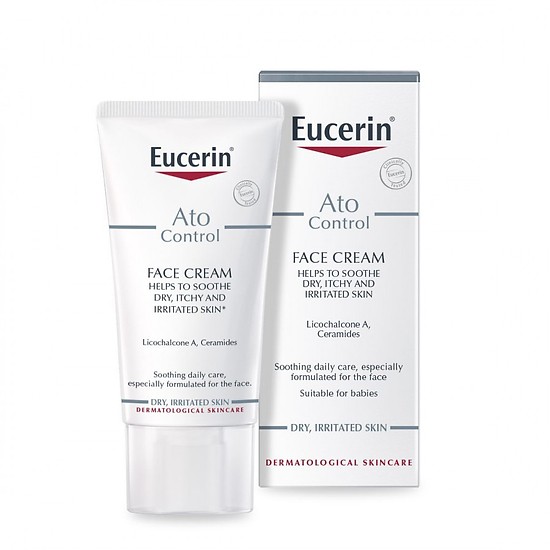 [HCM]Kem dưỡng da mặt dành cho da dị ứng Eucerin Ato Control Soothing cream 50ml