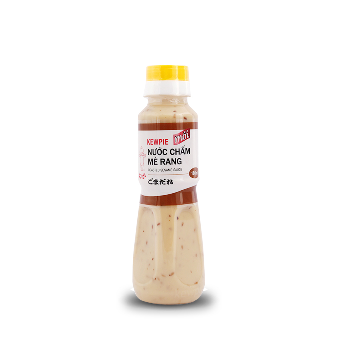 Nước Chấm Mè Rang Kewpie 180ML - Xốt chấm lẩu hơi sauna, vị nhẹ hơn xốt mè rang - Foodland