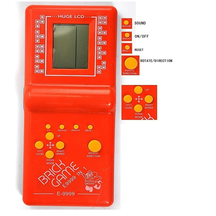 Máy chơi game xếp gạch huyền thoại cho bé - EL0221
