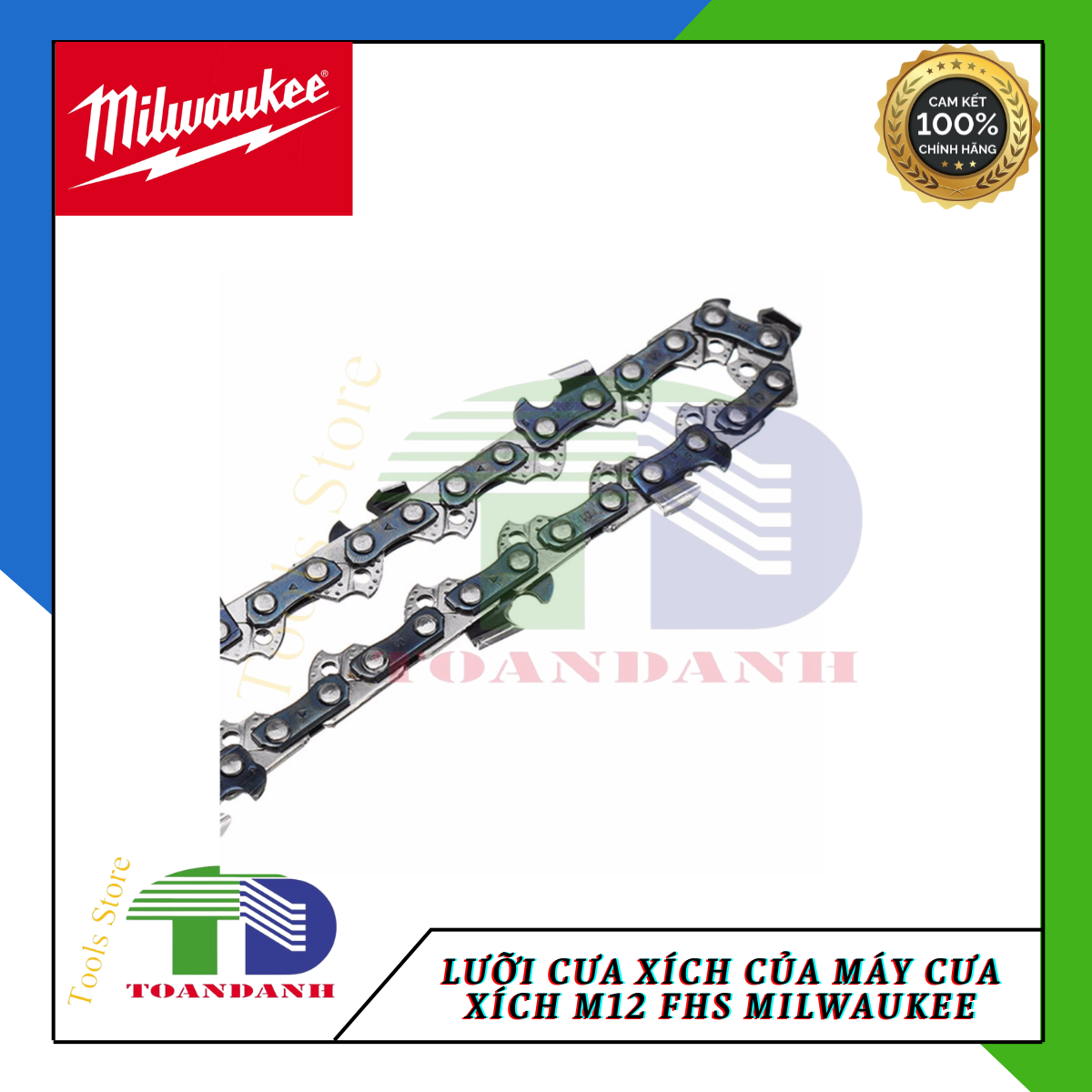 Lưỡi cưa xích của máy cưa xích M12 FHS Milwaukee