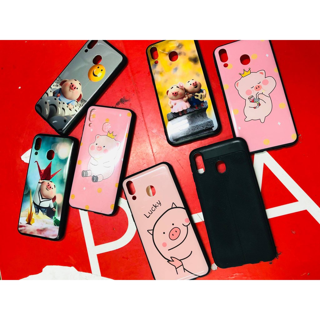 Ốp lưng samsung galaxy m20 hình chú heo dễ thương