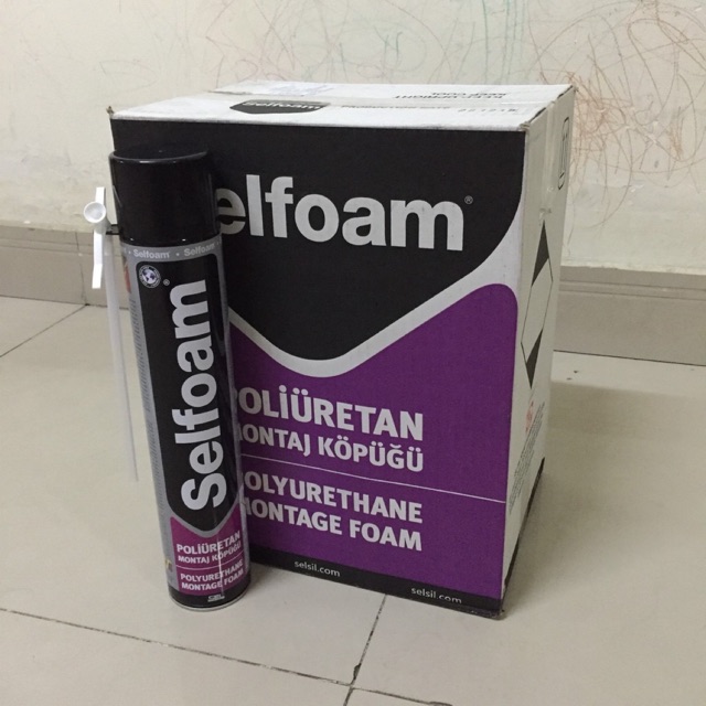 Keo bọt nở chống thấm selfoam 750ml loại tốt chất lượng đảm bảo an toàn đến sức khỏe người sử dụng cam kết hàng đúng mô tả