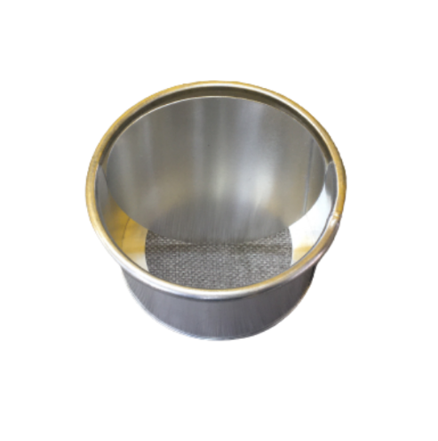 Khuôn tròn đế rời 12cm cao 8cm