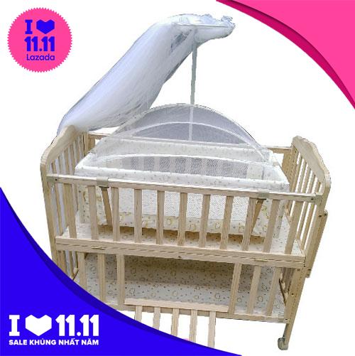 Cũi đa năng cao cấp 5 trong 1 hope hp-998 , giường cho bé, cũi trẻ em, cui tre em, nôi cho bé, nôi trẻ em, noi tre em, giuong ngu cho be, giuong cui gia re, cui go cho be, cũi gỗ cho bé - babimart hn