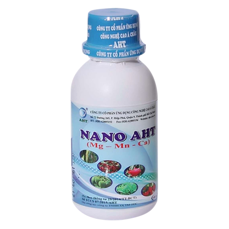 Nano magiê - mangan - canxi aht