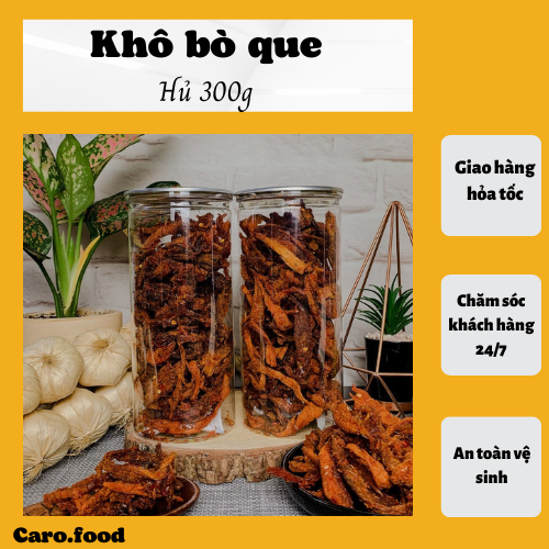 Khô bò que Caro Food