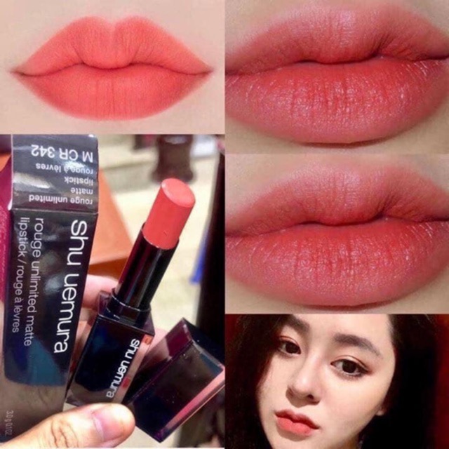 Son Shu Uemura 342 cam sữa pha đất Nhật Bản