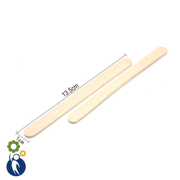 Que gỗ dẹp 13,5cm gói 100g