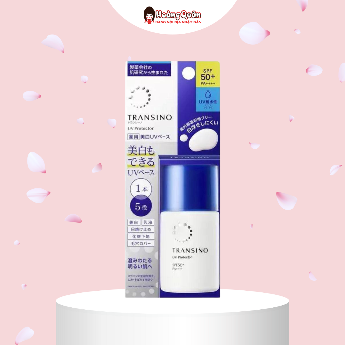 Kem Chống Nắng dưỡng ngày Transino UV Protector 30ml