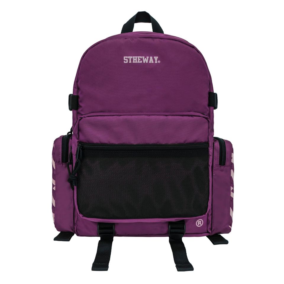 5THEWAY® Balo Đỏ Đô aka /solid/ Rocket Backpack™ in BURGUNDY