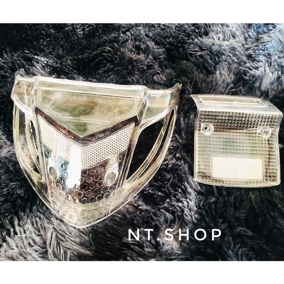 Ốp hậu xe wave-dream nhựa trắng dream -wave 2006-2024