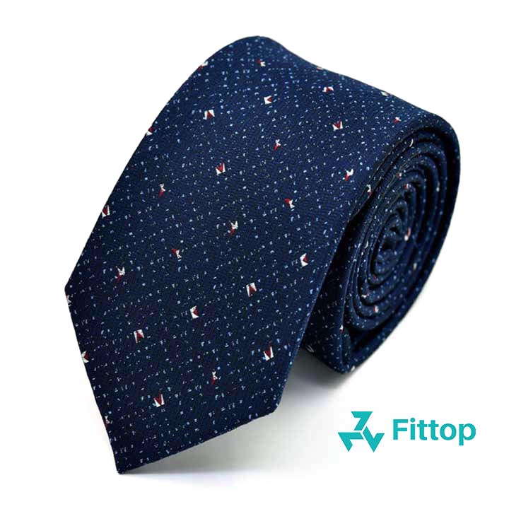 Cà Vạt Nam Cao Cấp Phong Cách Hàn Quốc 7cm FITTOP CAVAT-137