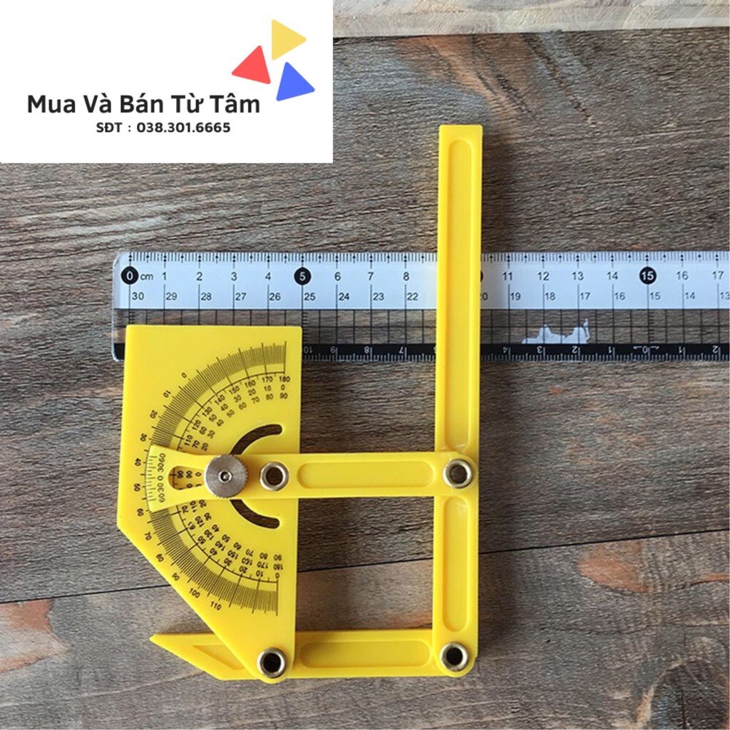 Thước Đo Góc 180 Độ Gấp Gọn Tiện Lợi. Mua Và Bán Từ Tâm