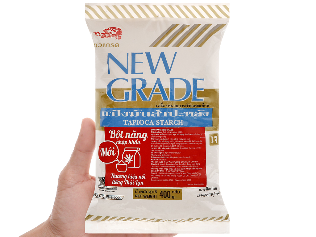 Bột năng thái lan new grade 400g