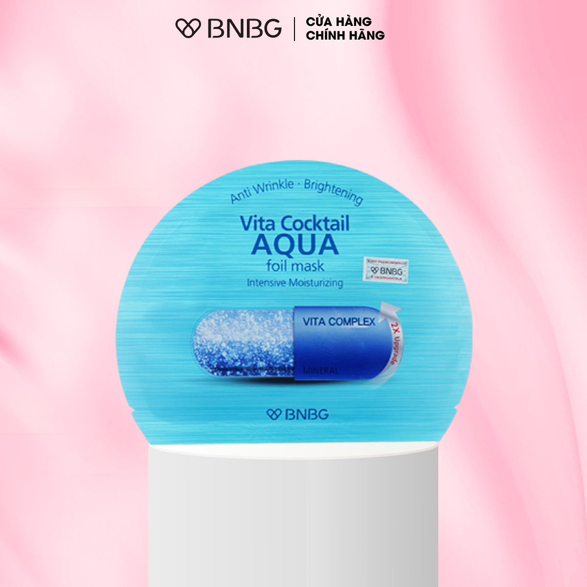 Mặt Nạ BNBG Cấp Ẩm Chuyên Sâu Vita Cocktail Aqua Foil Mask Intensive Moisturizing 30ml