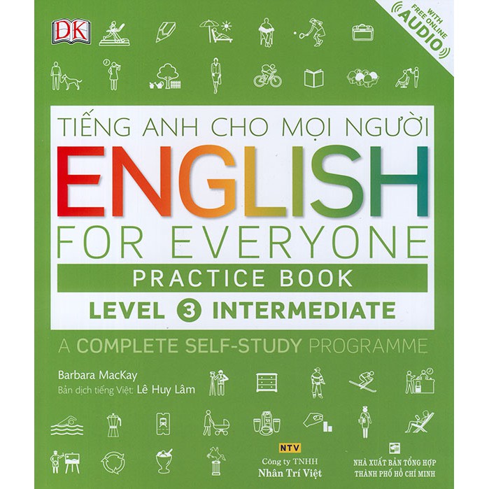 NS Minh Tâm - Sách - English for Everyone - Level 3 Intermediate - Practice Book