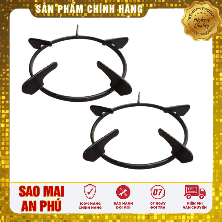 Kiềng bếp gas tròn 5 chân, sơn tĩnh điện chống trượt , sử dụng thay thế cho các dòng bếp ga phổ thông