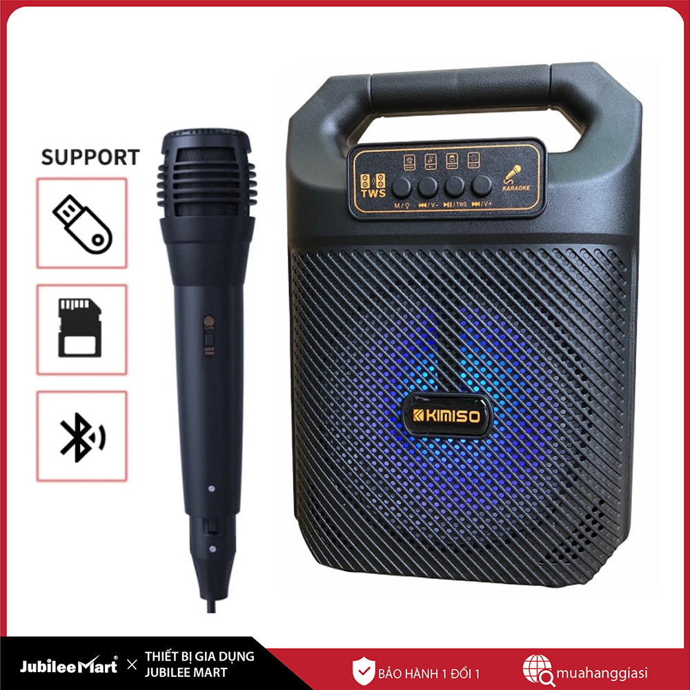 [GIẢM 7% TỐI ĐA 500K][TẶNG KÈM MICRO] loa kẹo kéo mini không dây, loa karaoke bluetooth giá rẻ, loa bluetooth hát karaoke mini, loa bluetooth