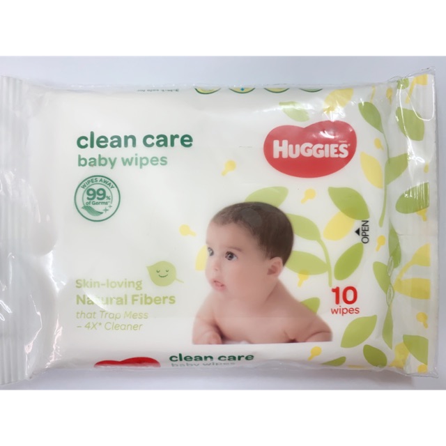 Combo 10 gói khăn ướt Huggies