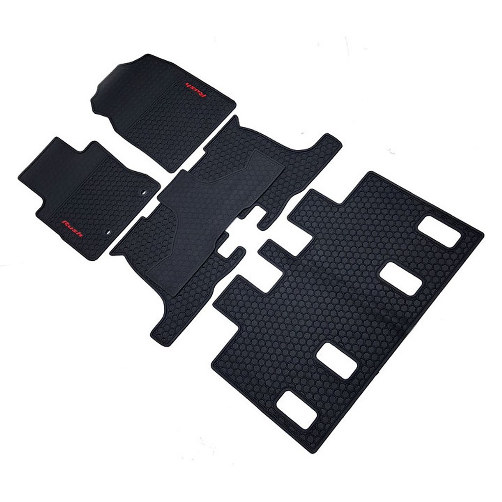Thảm sàn, thảm lót sàn cao su 3D Cao cấp dành cho xe Toyota Rush