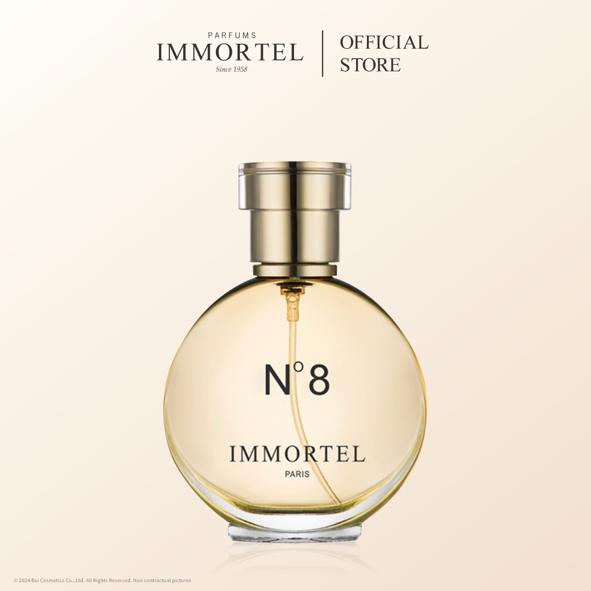 Nước Hoa Nữ IMMORTEL N°8 - Eau de Parfum 60mL Nhập Khẩu Chính Hãng Pháp