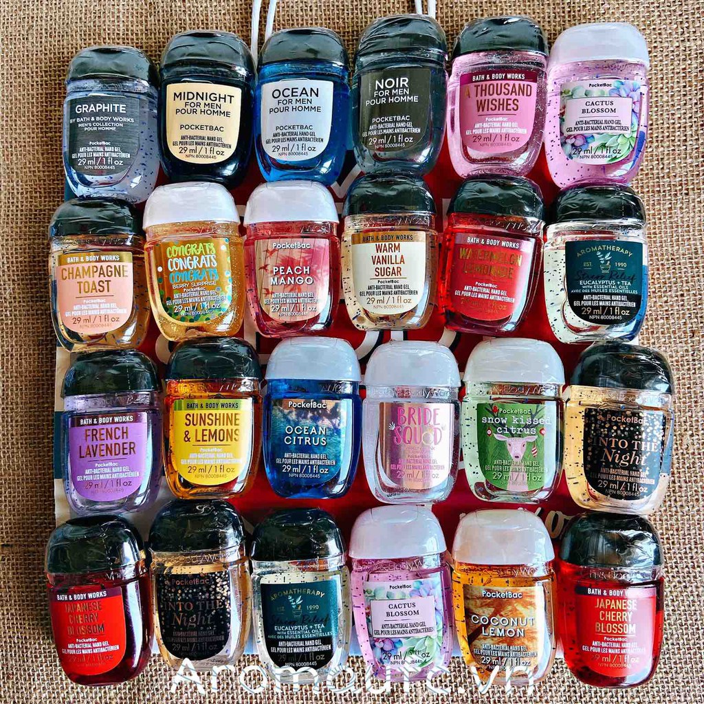 Gel Rửa Tay Khô Bath & Body Works (Được Chọn Mùi)