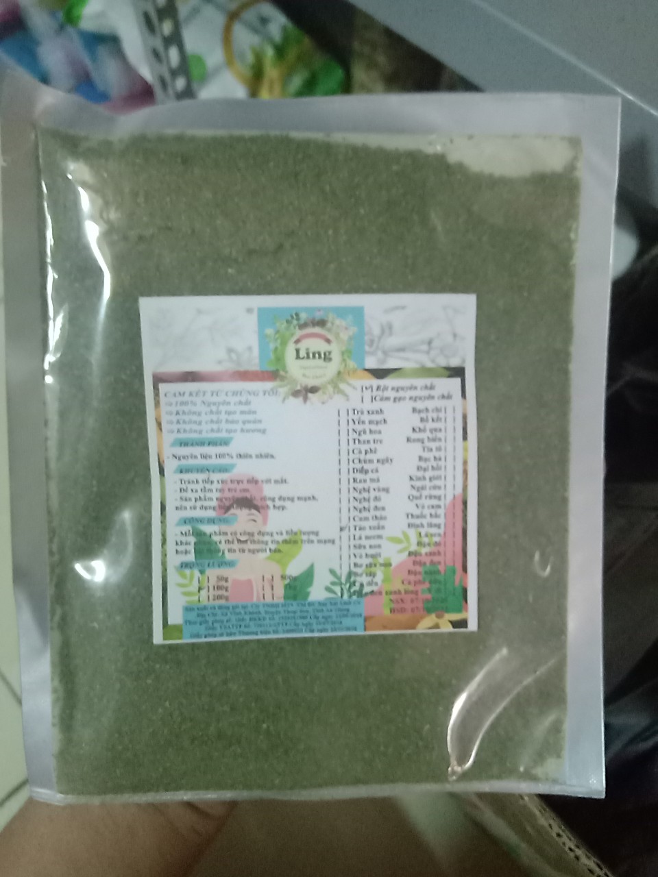 Bột nạ đắp mặt tặng ngẫu nhiên