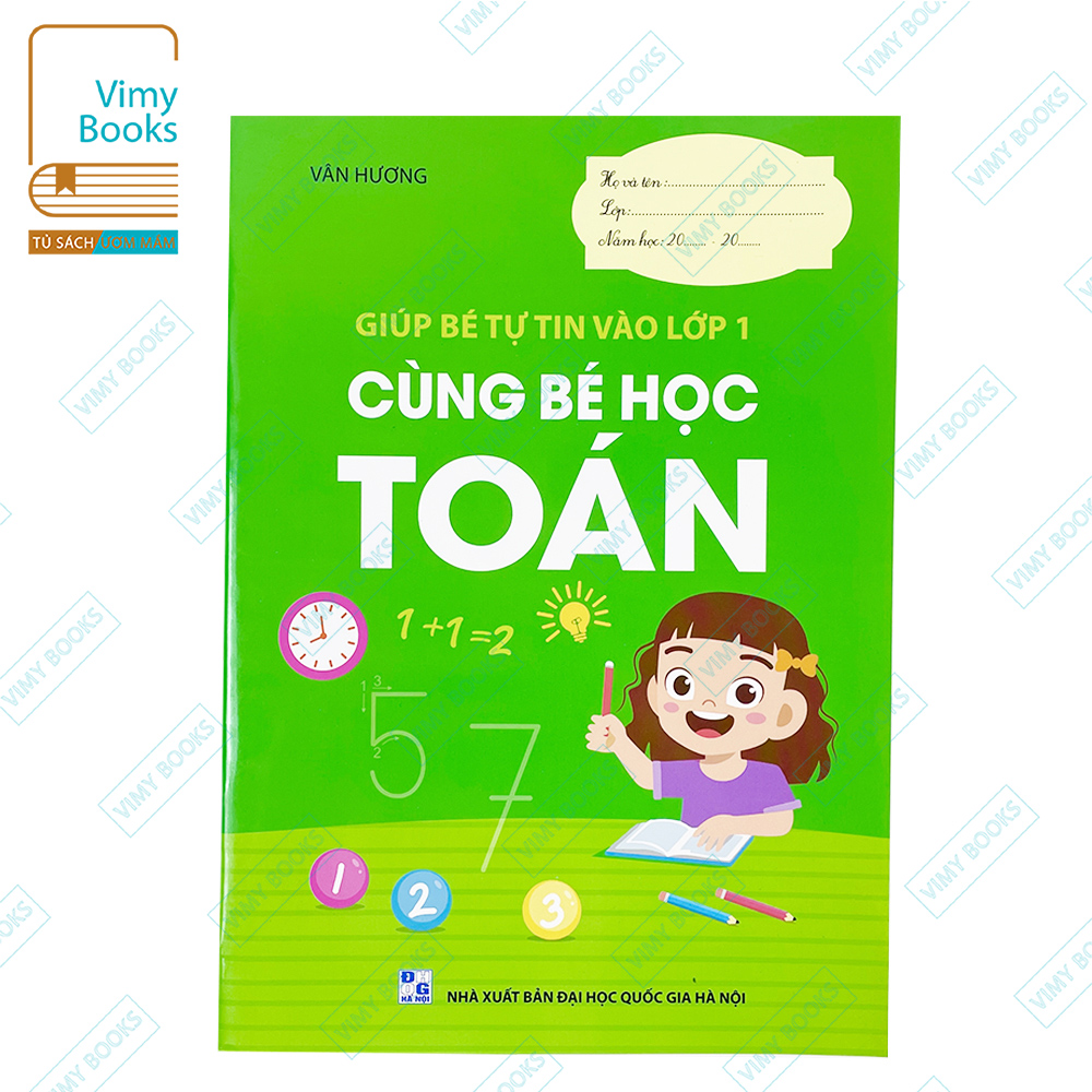 Sách - cùng bé học toán - giúp bé tự tin vào lớp 1