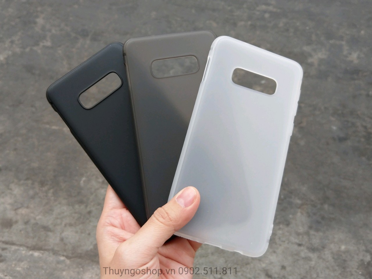 Samsung s10/s10plus/s10e ốp silicon siêu mỏng chỉ 0.4mm