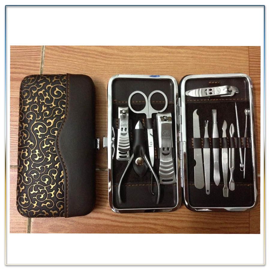 Bộ dụng cụ làm móng 12 món cao cấp full hộp