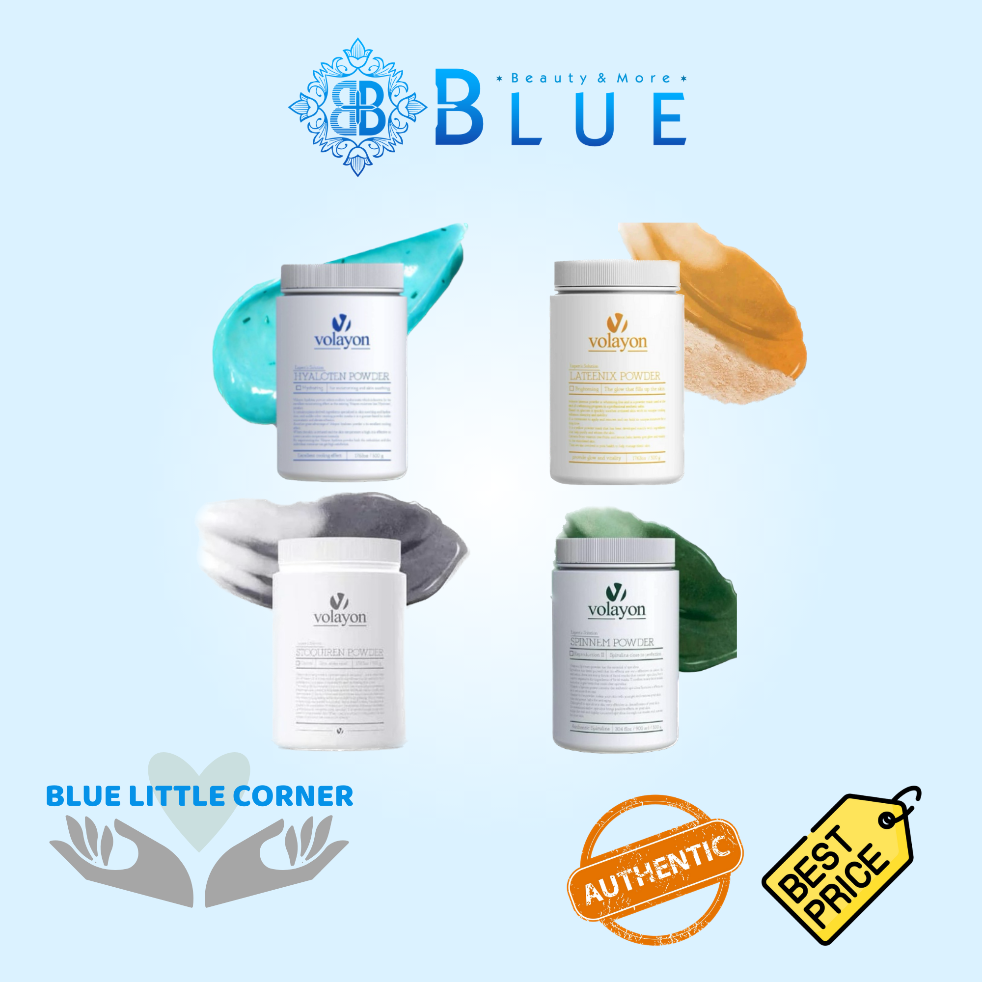 Mặt nạ tảo xoắn Volayon Spinnem Powder