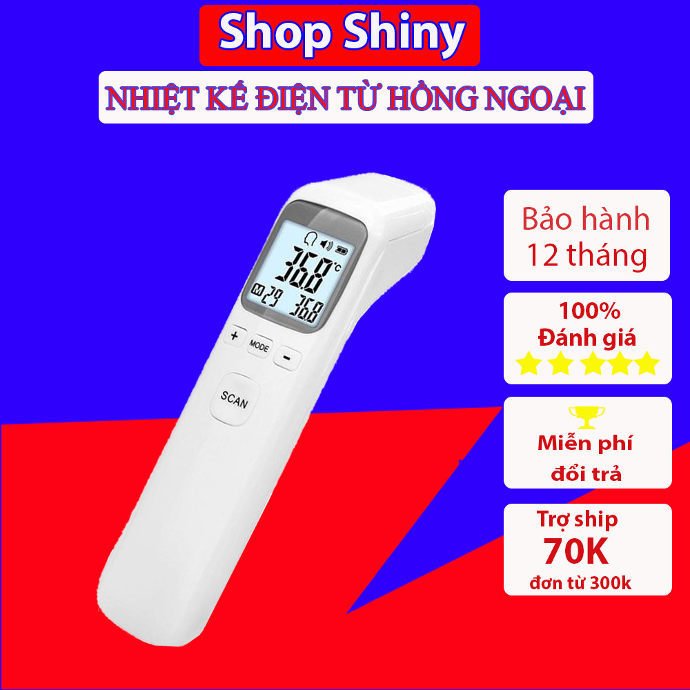 Nhiệt kế hồng ngoại đo trán infrared thermometer ck-t1502 nhiệt kế điện tử đo không tiếp xúc theo dõi thân nhiệt - chính hãng