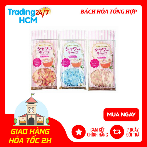 Mũ chụp tóc khi tắm makoto nội địa nhật bản