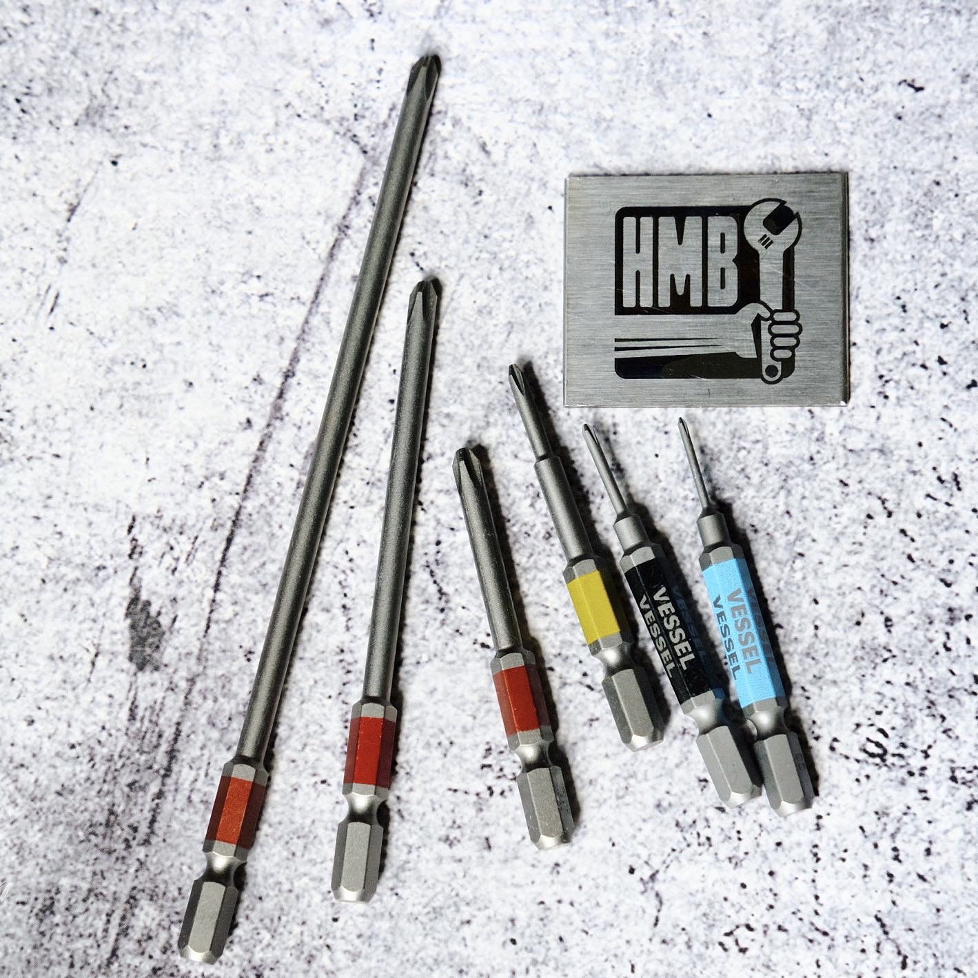 🇯🇵Made in Japan🇯🇵 Mũi vít Nhật Bản siêu cứng loại 1 đầu Vessel Gosai bit