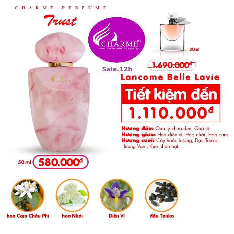 Nước Hoa Charme_Trust 50ml