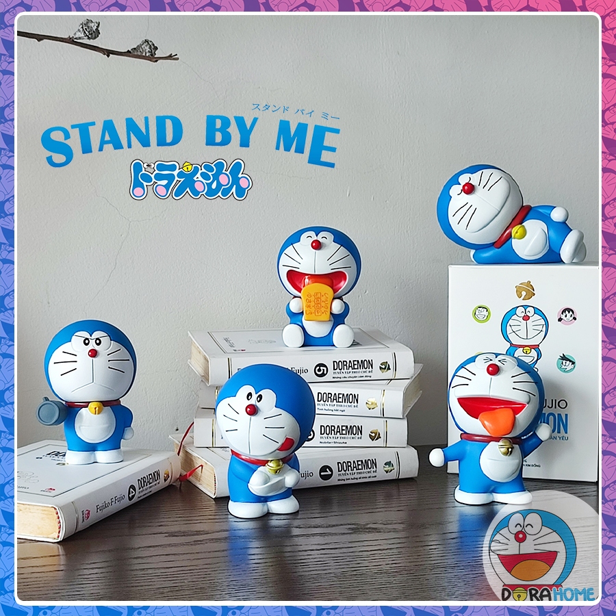 Set Mô hình Doraemon Doremon Stand By Me 8-10cm cute dễ thương QT0043