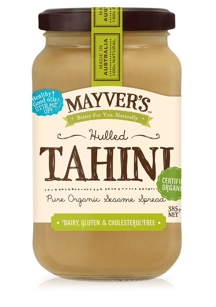 [Hoàn Tiền 15%]Bơ hạt vừng bóc vỏ hữu cơ Mayver's Organic Tahini Pure Sesame Spread 385gr