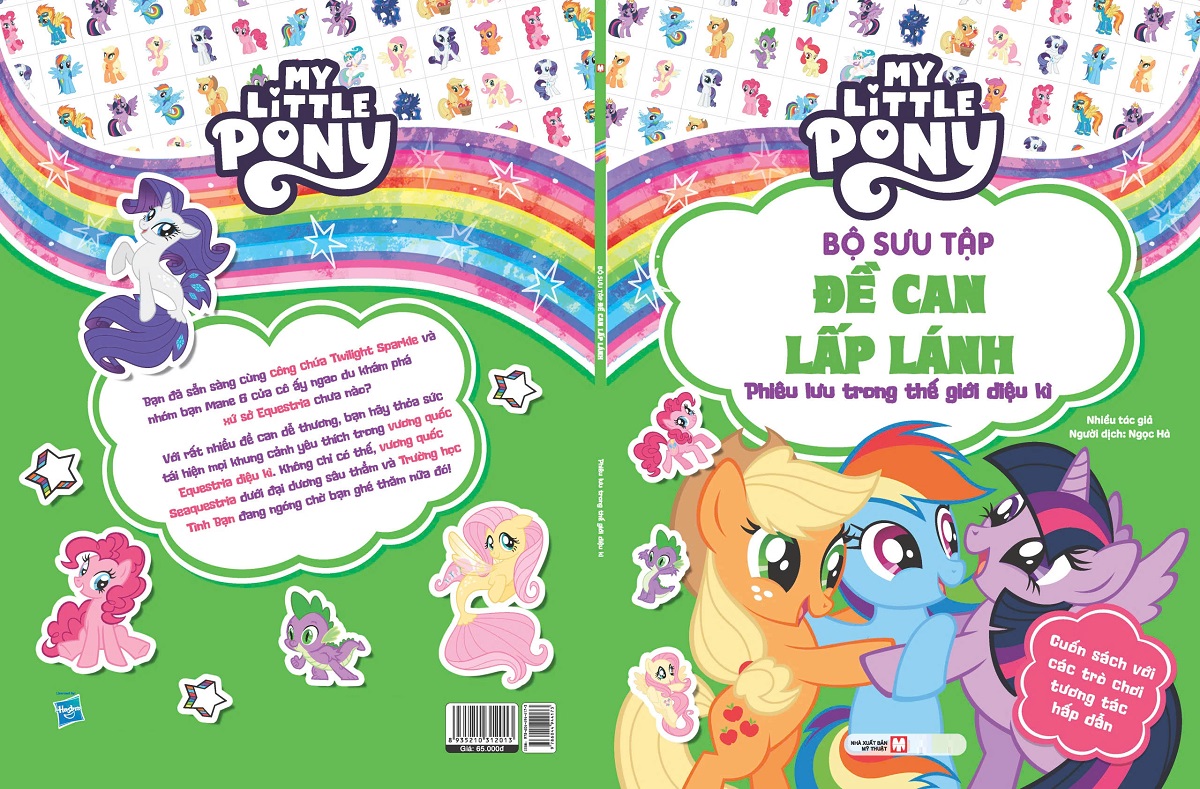My Little Pony: Bộ Sưu Tập Đề Can Lấp Lánh - Phiêu Lưu Trong Thế Giới Diệu Kì