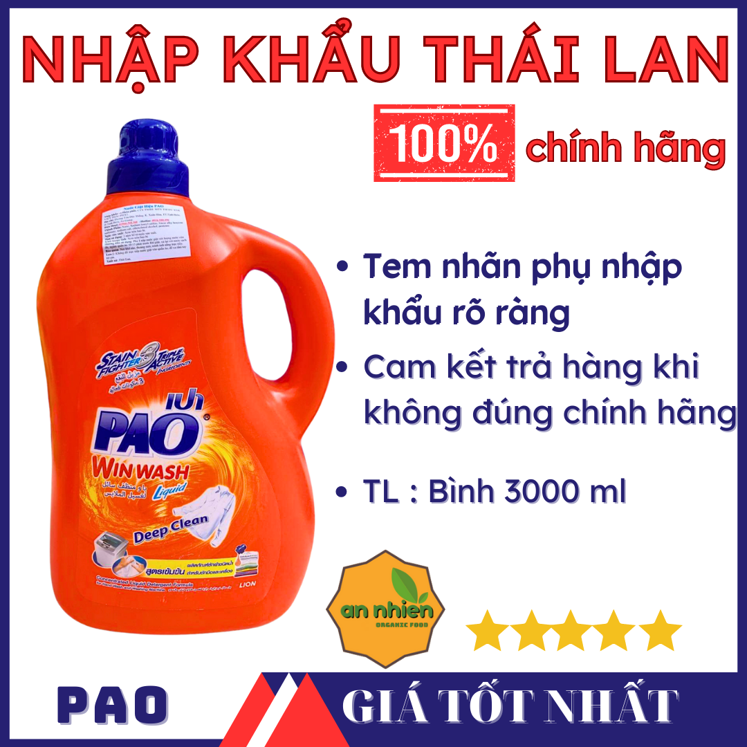 Nước giặt pao - chính hãng thái lan