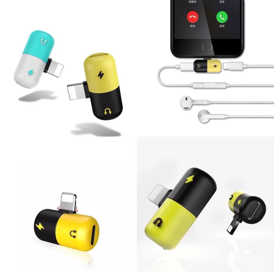 [CỰC HOT] Jack chia cổng Lightning 1 ra 2 cho Sạc và Tai nghe cho Iphone 7 Phiên Bản 2019, jack chia tai nghe iphone 7 vừa sạc vừa nghe nhạc, bộ chia 2 cổng sạc và tai nghe cho iphone 7, 8, X, cáp chia tai nghe sạc cho iphonne 7[hình nhộng]