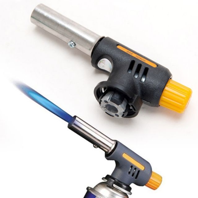 Đèn Khò Gas Mini Cầm Tay, Khò Bình Gas Mini Có mồi lửa KT-06 An Toàn - Bền Bỉ - Hiệu Quả (KHÔNG KÈM LON GA)