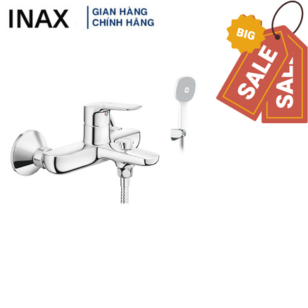 Voi sen tắm nóng lạnh Inax - Sen Tắm Nóng Lạnh Inax BFV-1403S-8C - Hoa sen tắm nóng lạnh kèm tay sen massage chính hãng Inax