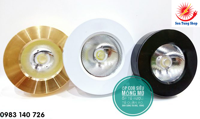 Đèn Led Ốp Nổi 3W,5W,12W trang trí tủ rượu, tủ quần áo,...