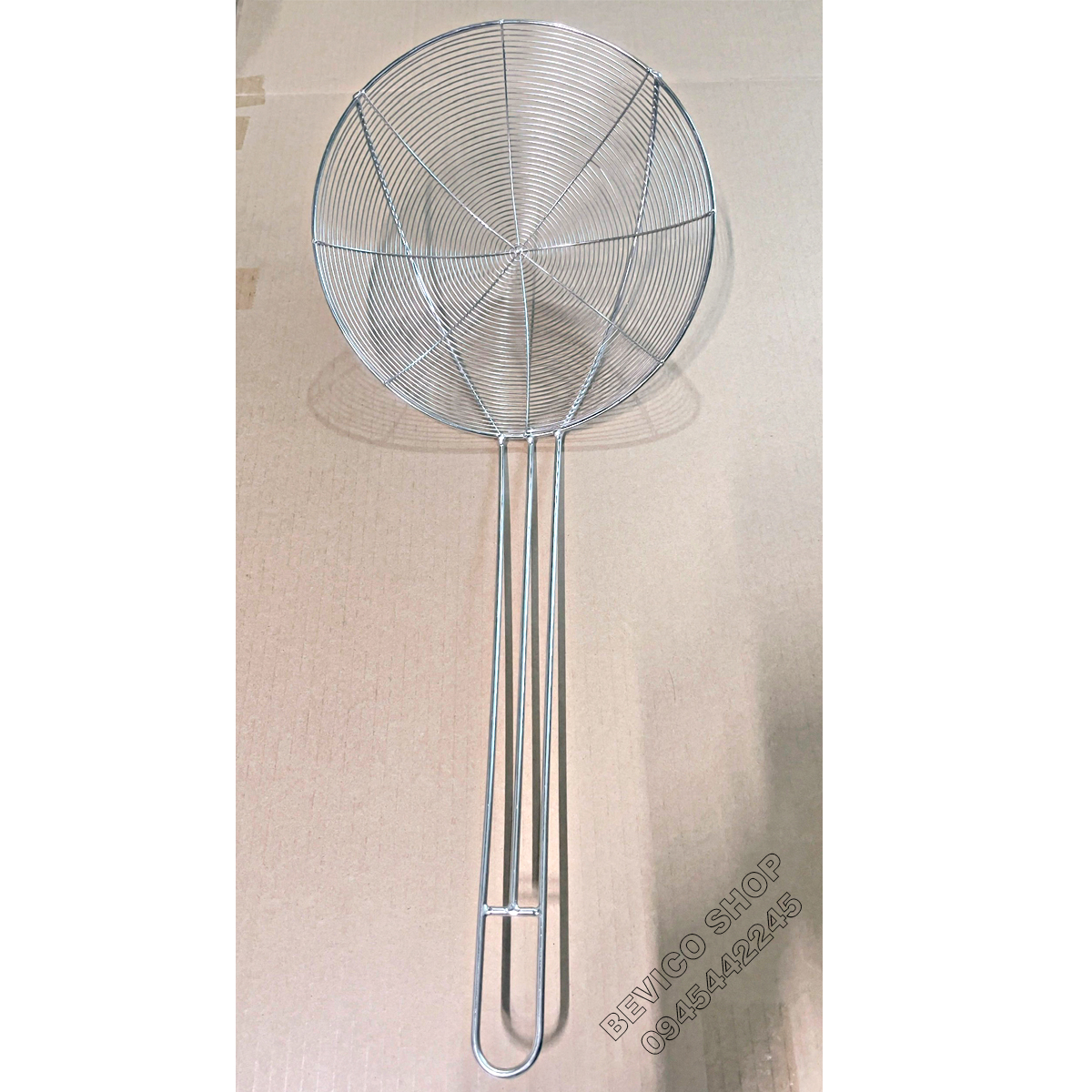 Vợt vòng cán inox | Vợt vớt đồ chiên | vợt vớt rau