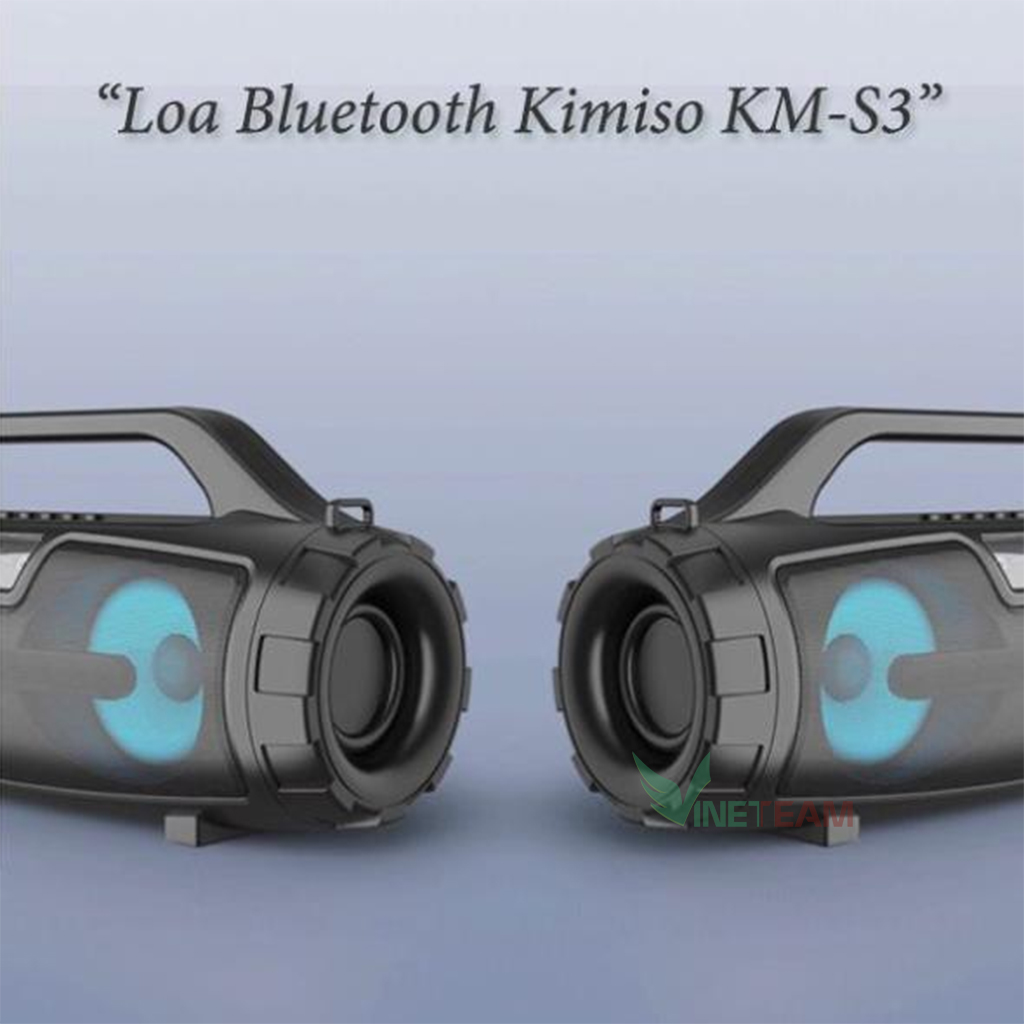 Loa karaoke xách tay KIMISO KM-S3 Cực Hay Có Jack Cắm Micro 6.5mm - tích